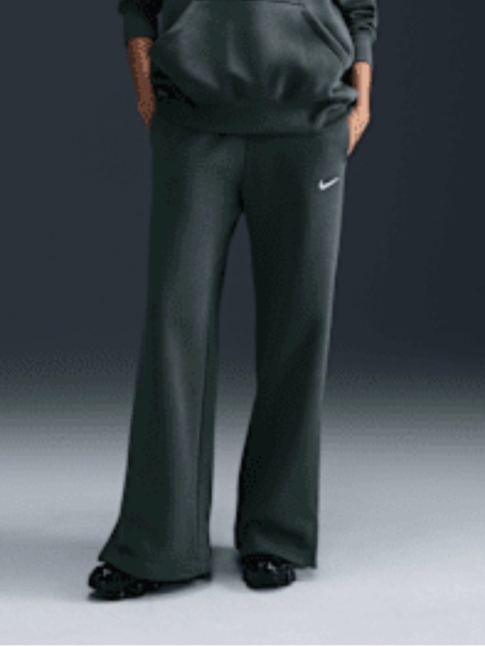 Nike Phoenix Fleece High Rise Wide Pants NWT XL